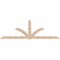 Ekena Millwork Redmond Smooth Timber Gable Bracket, Douglas Fir, 108"W x 49"H x 1 1/2"D x 5 1/2"F, 11/12 Pitch GBW108X49X0206RED00SDF - alternate 4